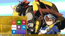 Digimon windows theme