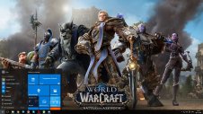 World of Warcraft: Battle for Azeroth windows theme