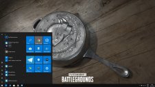 PUBG guns windows theme