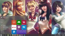 Sailor Moon windows theme