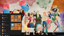 One Piece Minimal windows theme