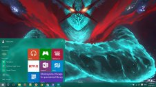 Tengen Toppa Gurren Lagann windows theme