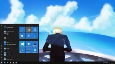 Sanji (One Piece) windows theme
