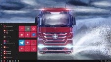 Euro Truck Simulator windows theme