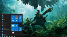 Monster Hunter (Anime) windows theme