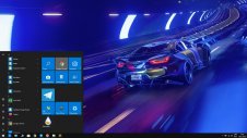 Need for Speed Heat windows theme