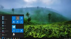 Tea Plantation  windows theme