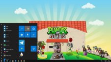 Plants vs Zombies windows theme