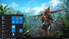 Biomutant windows theme
