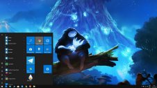 Ori and the Blind Forest windows theme