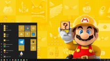 Super Mario Maker 2 windows theme
