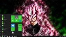 Black (Dragon Ball) windows theme