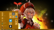 Genshin Impact windows theme
