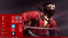 Ghost of Tsushima windows theme