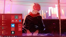Yuji Itadori windows theme