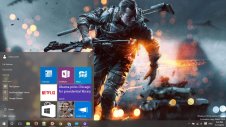 Battlefield 4 windows theme