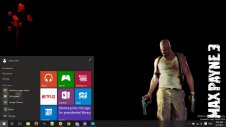 Max Payne 3 windows theme