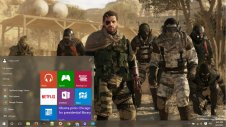Metal Gear Solid 5 windows theme