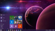 Space windows theme