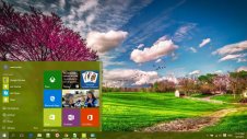 Spring windows theme