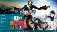 Black Bullet windows theme