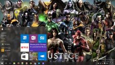 Injustice Gods Among Us windows theme