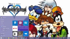 Kingdom Hearts windows theme