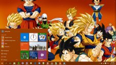 DBZ windows theme