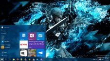 Metal Gear Rising Revengeance windows theme