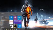 Battlefield 3 windows theme
