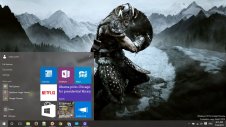 Skyrim windows theme