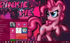 Pinkie Pie win10 theme