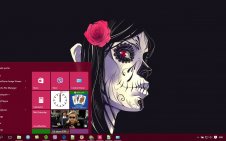 Day of the Dead win10 theme
