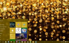 Black and Gold win10 theme