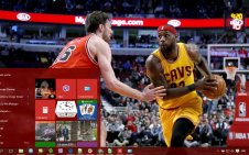 Cleveland Cavaliers win10 theme