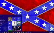 Confederate Flag win10 theme