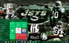 New York Jets win10 theme