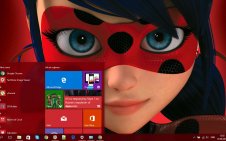 Miraculous: Tales of Ladybug & Cat Noir win10 theme