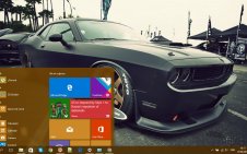Dodge Charger win10 theme