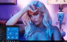 Bebe Rexha win10 theme