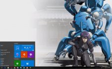 Ghost in the Shell (Anime) win10 theme