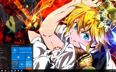 The Seven Deadly Sins win10 theme