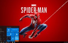 Spider-Man (PS4) win10 theme