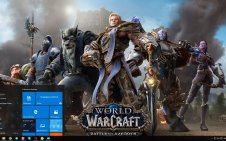 World of Warcraft: Battle for Azeroth win10 theme