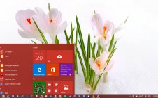 First Day of Spring win10 theme