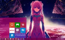 Neon Genesis Evangelion win10 theme