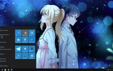 Your Lie in April win10 theme