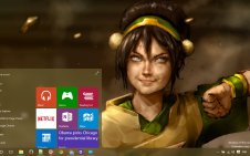 Avatar The Last Airbender win10 theme