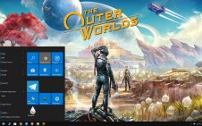 The Outer Worlds win10 theme