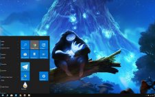 Ori and the Blind Forest win10 theme
